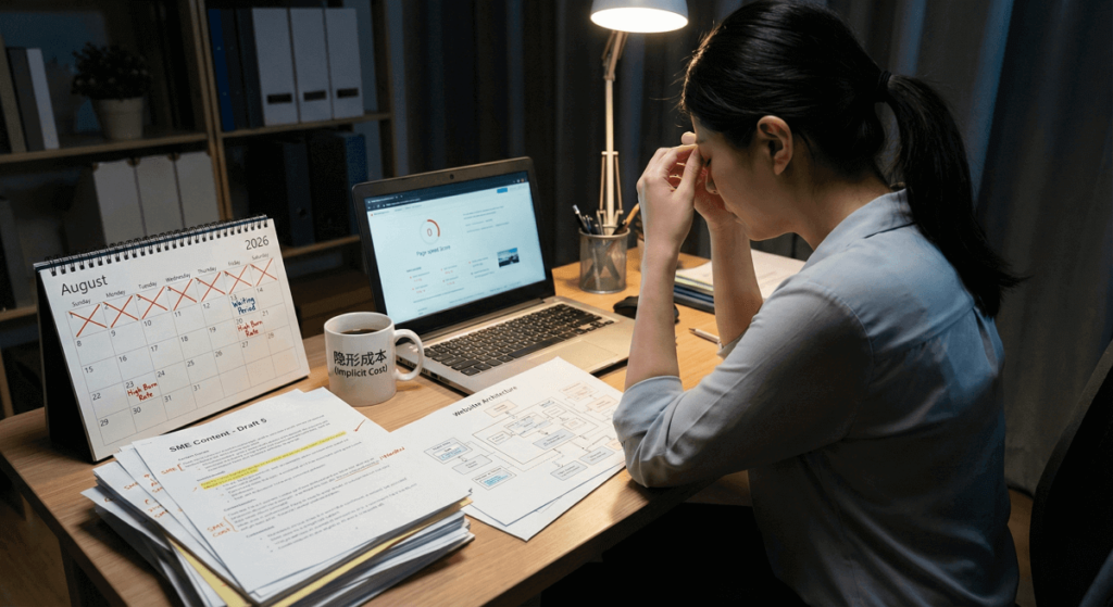 SEO 的最大特性，是成本隱性化（Implicit Cost）