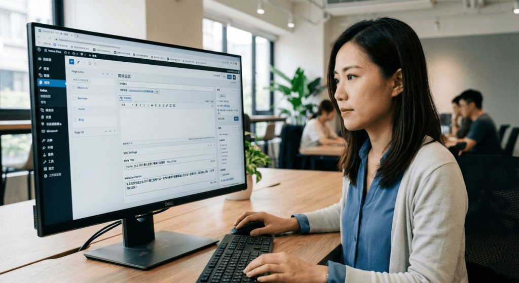 模組化網站每一頁都必須有獨立的 SEO 欄位設定權限