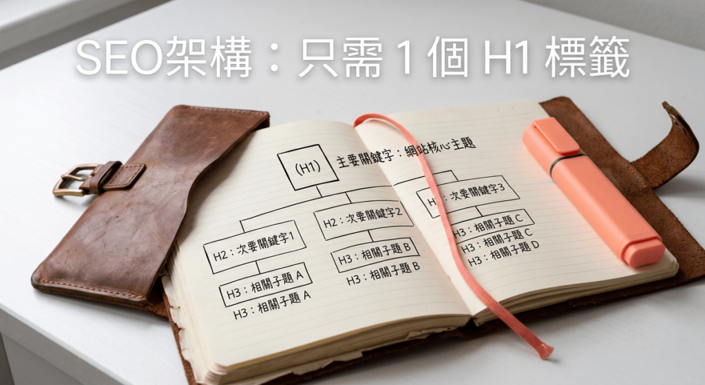 H 標籤（Heading Tags，從 H1 到 H6）是網頁的骨架，它不僅是給讀者看的，更是給搜尋引擎看的「導航地圖」。