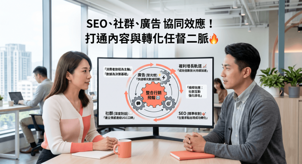 行銷本身就是一套「以消費者旅程為主軸、以數據為決策基礎、以協同效應為設計原則」的動態系統。
