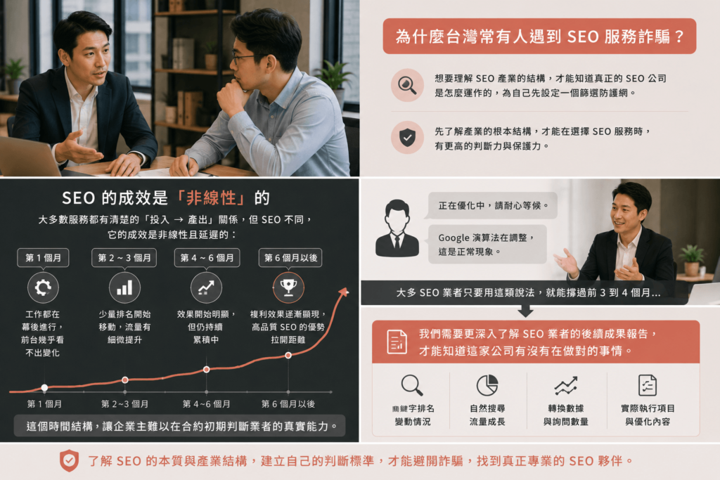 SEO 產業的結構性問題：資訊不對稱如何形成