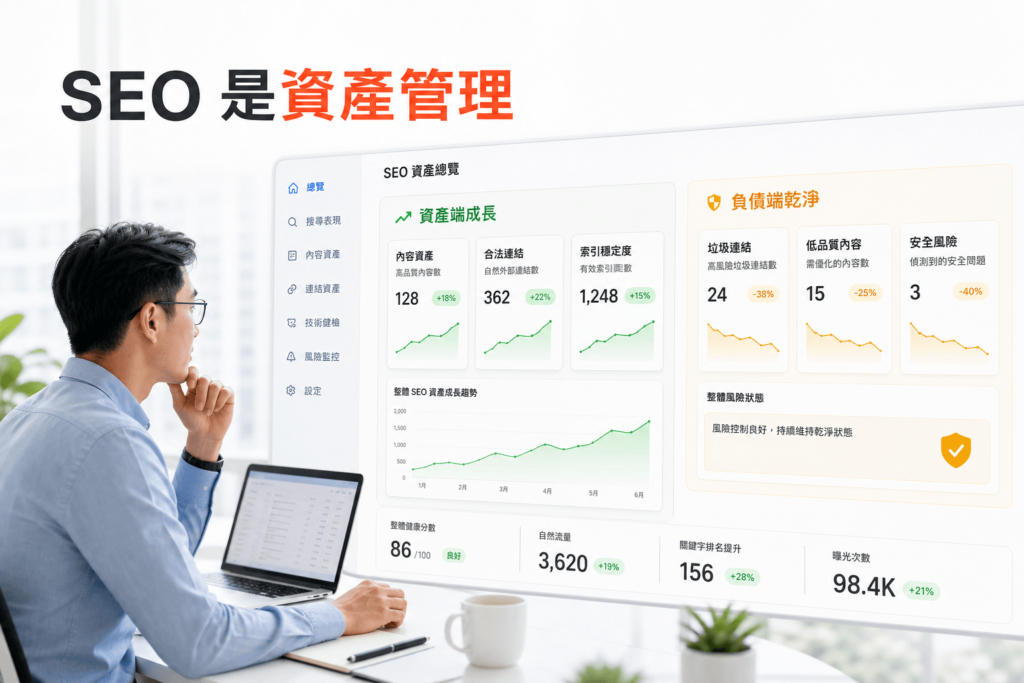 SEO是資產管理
